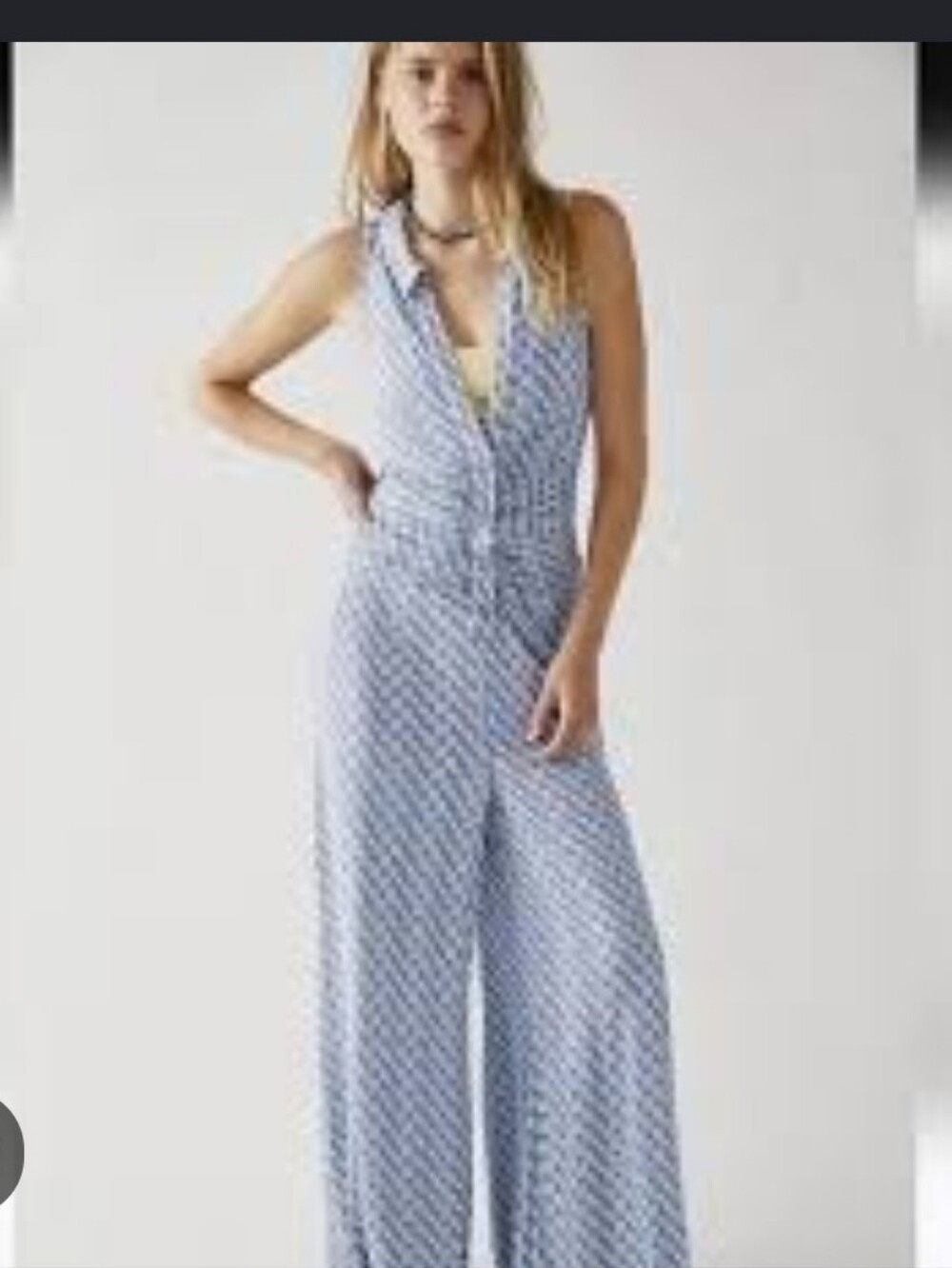 Free People  Jumpsuit in Light Blue - Picture 4 of 11